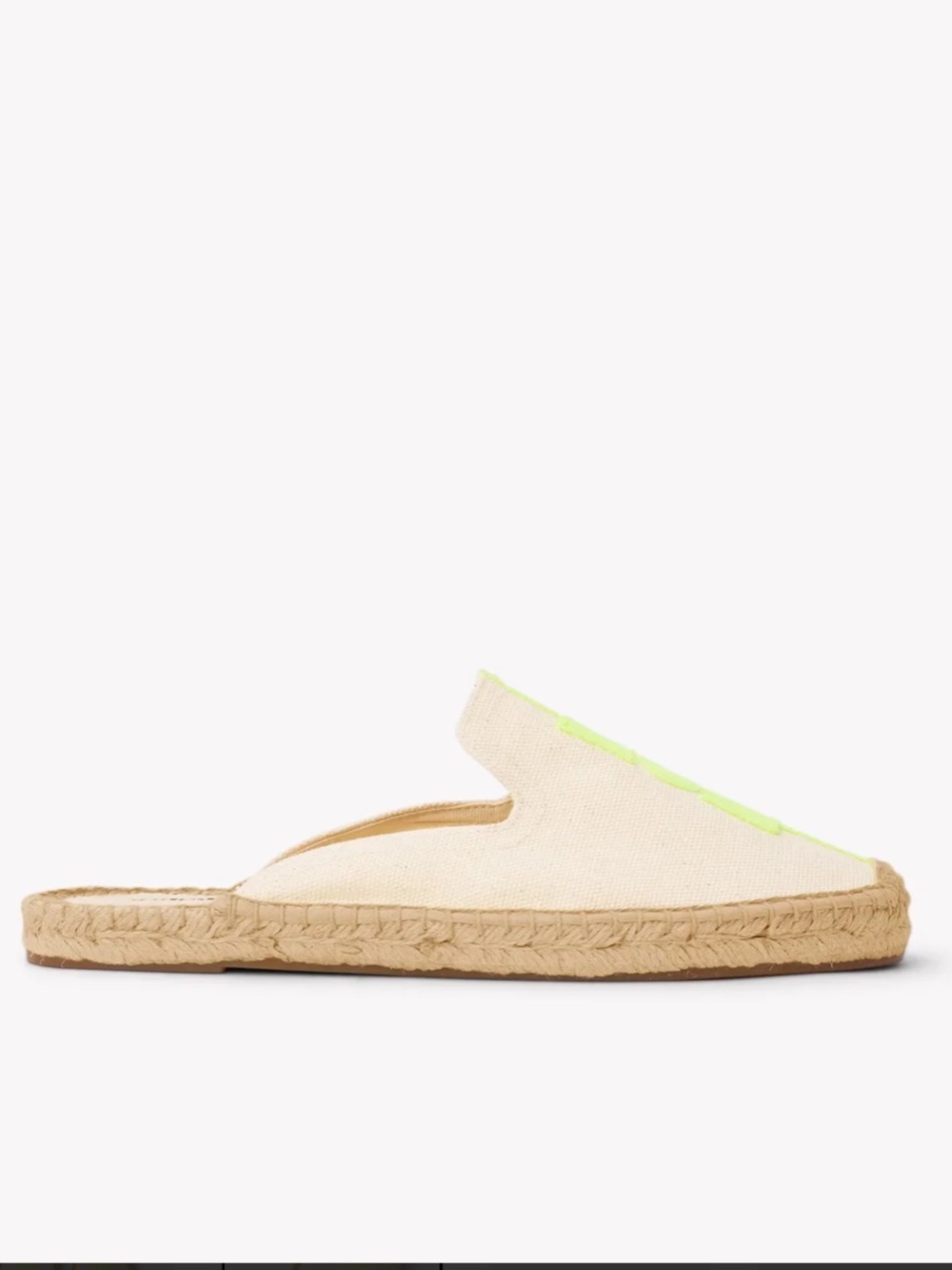 Soludos x Molyan Neon Smoking Mule Espadrilles NEW - Picture 9 of 11